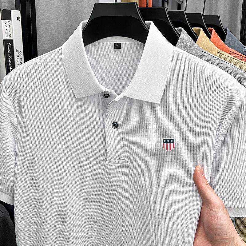 Summer Clothing Options - Kaos Polo Lengan Pendek Pria 100%