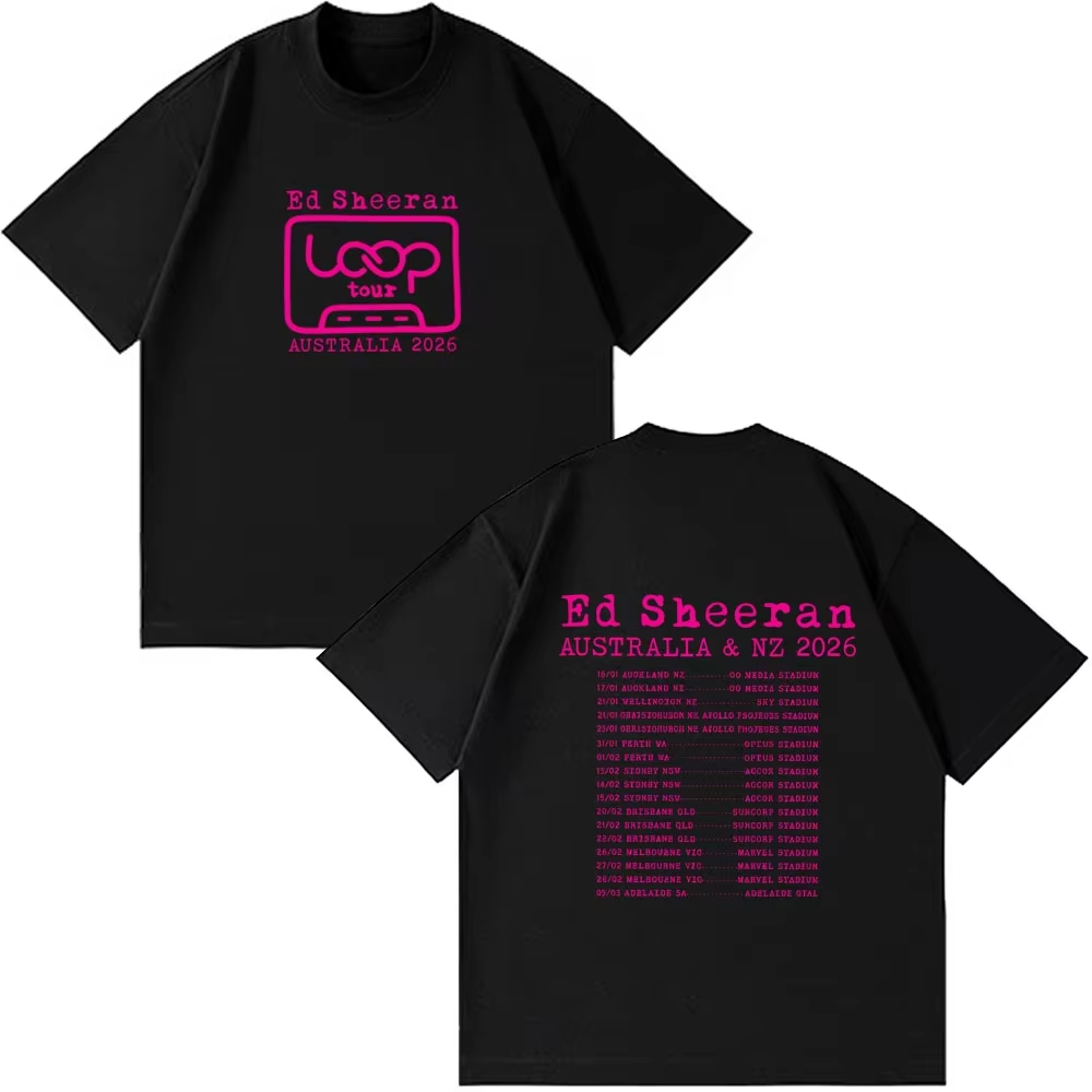 Summer Clothing Australia - Ed Sheeran Loop Tour Australia dan