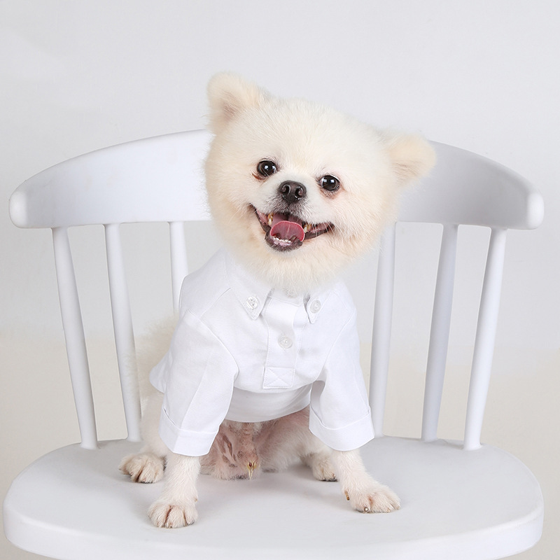 Summer Dog Clothing - Kemeja Dalaman hewan peliharaan, pakaian butik