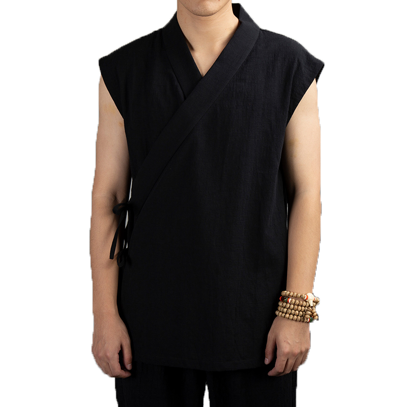 Summer Clothing Men Linen - Pakaian Tradisional Cina Hanfu Pria Linen