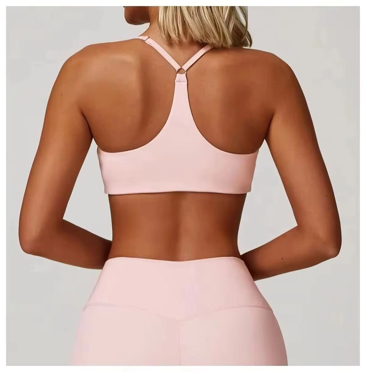 Summer Yoga Clothing - Bra Olahraga Seksi Model Scrunch untuk