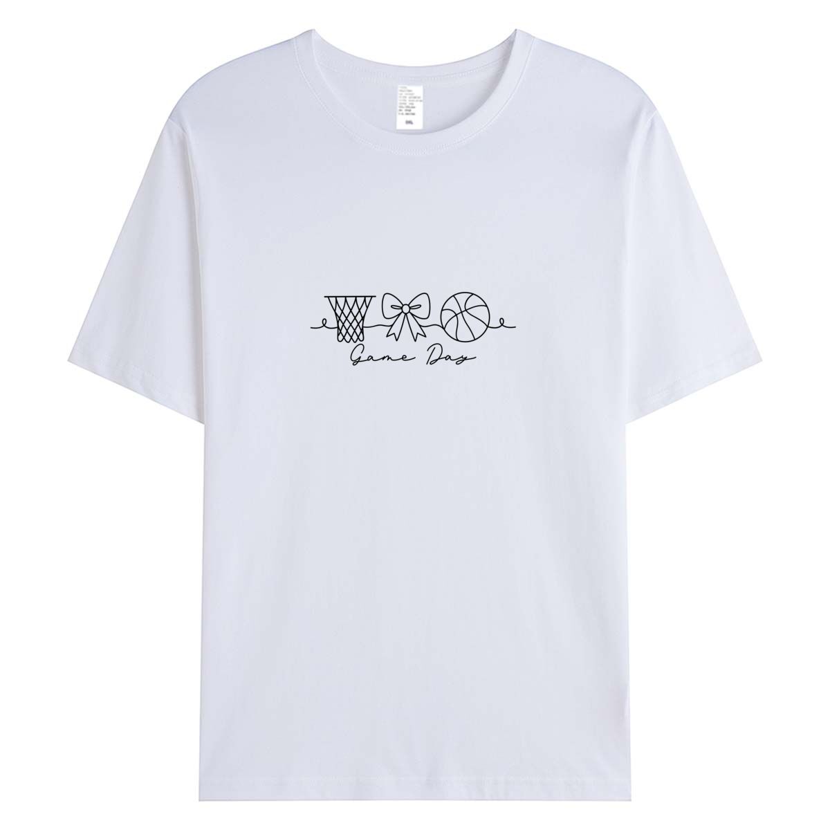 Summer Days Clothing - Kaos Wanita Musim Panas 100% Katun