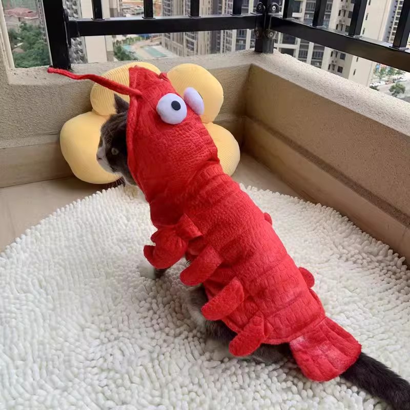 Summer Dog Clothing - Pakaian Lobster untuk Anjing Kucing Kostum