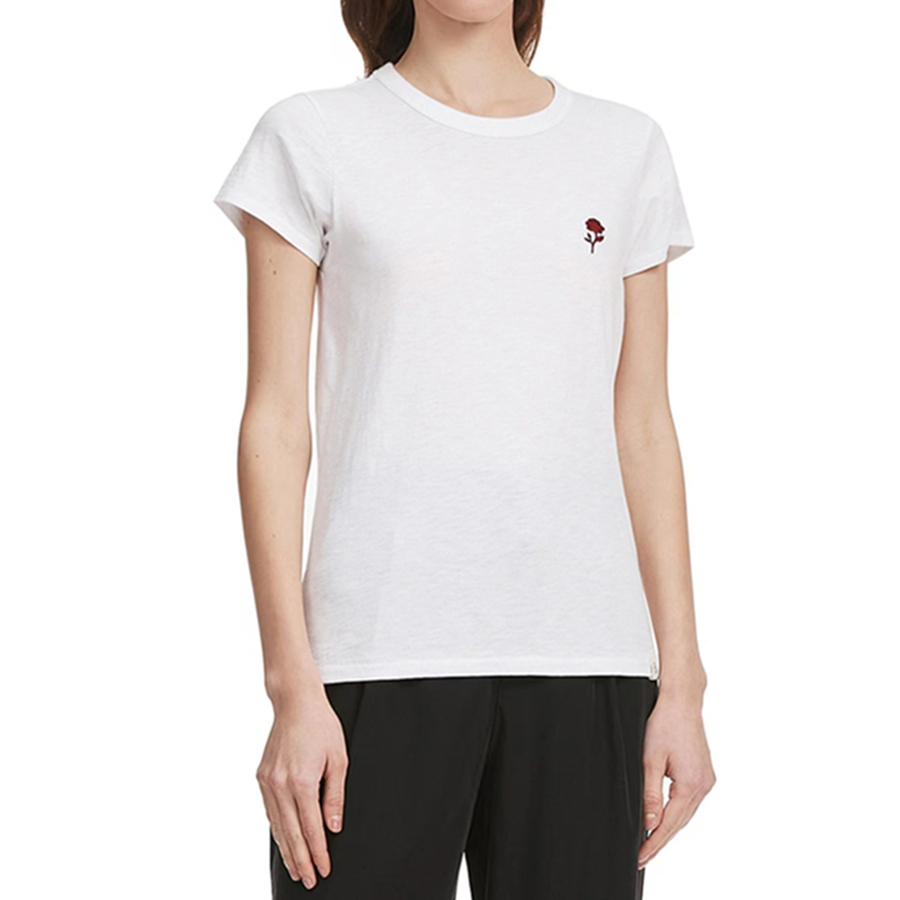 Summer Rose Clothing - Maxdutti Kaus Musim Panas Minimalis Pakaian