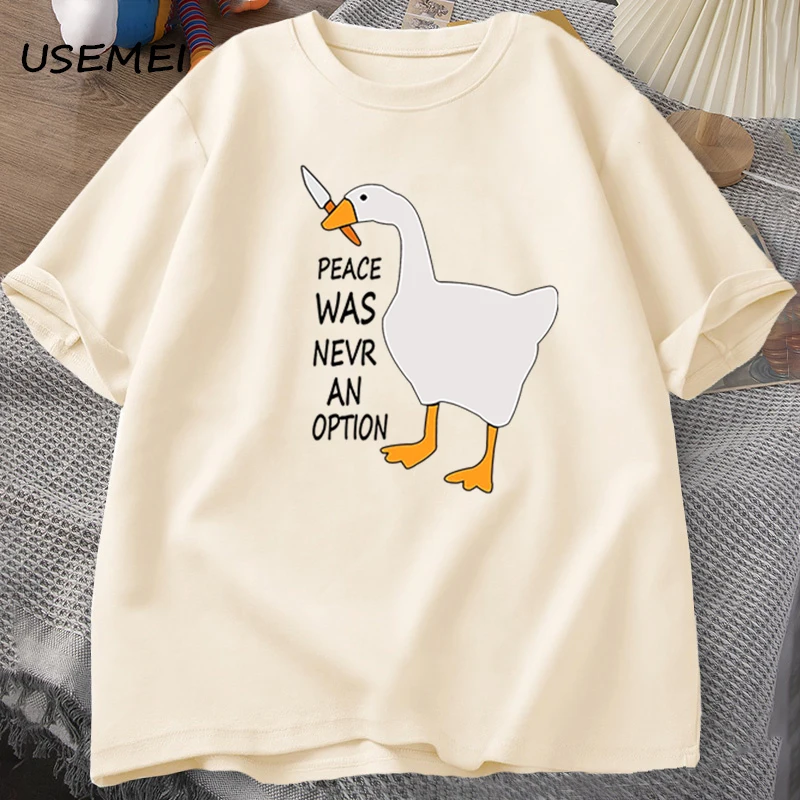 Summer Clothing Options - Kaus Goose Peace Was Never An