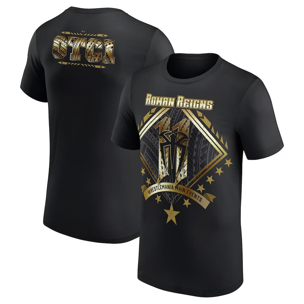 Summer Reign Clothing - Kaus Cetak Roman Reigns Model Baru