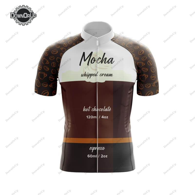 Set Jersey Bersepeda Coffee Li - Summer Clothing List ulasan dan harga