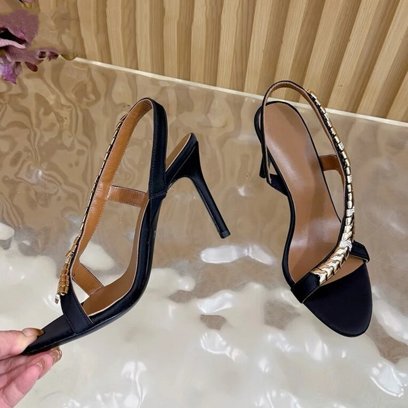 Sandal Gladiator Wanita Satin  - Summer Clothing Dress ulasan dan harga