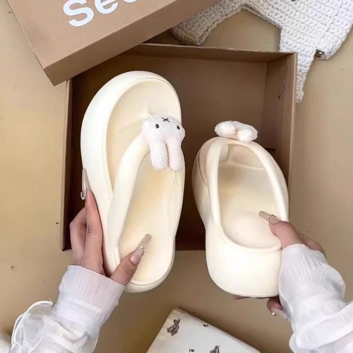 Sandal Jepit EVA Miffy Kawaii, - Summer Away Clothing ulasan dan harga