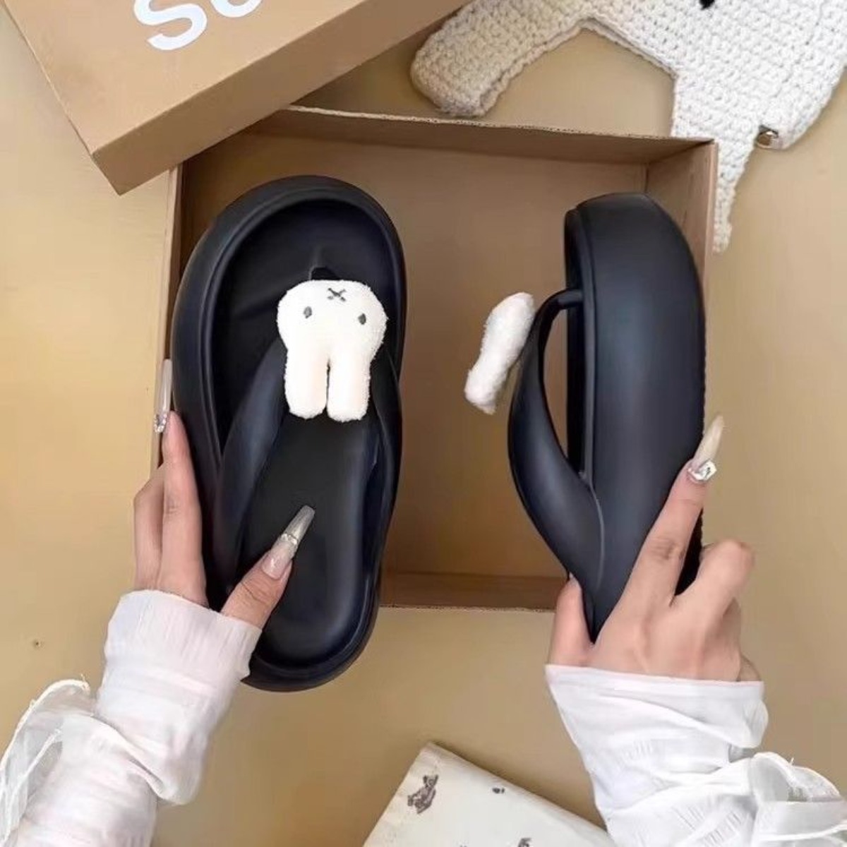 Sandal Jepit EVA Miffy Kawaii, - Summer Away Clothing ulasan dan harga