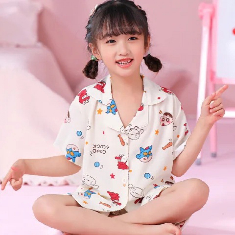 2 Buah Set Piyama Anak-anak Cr - Summer Away Clothing ulasan dan harga