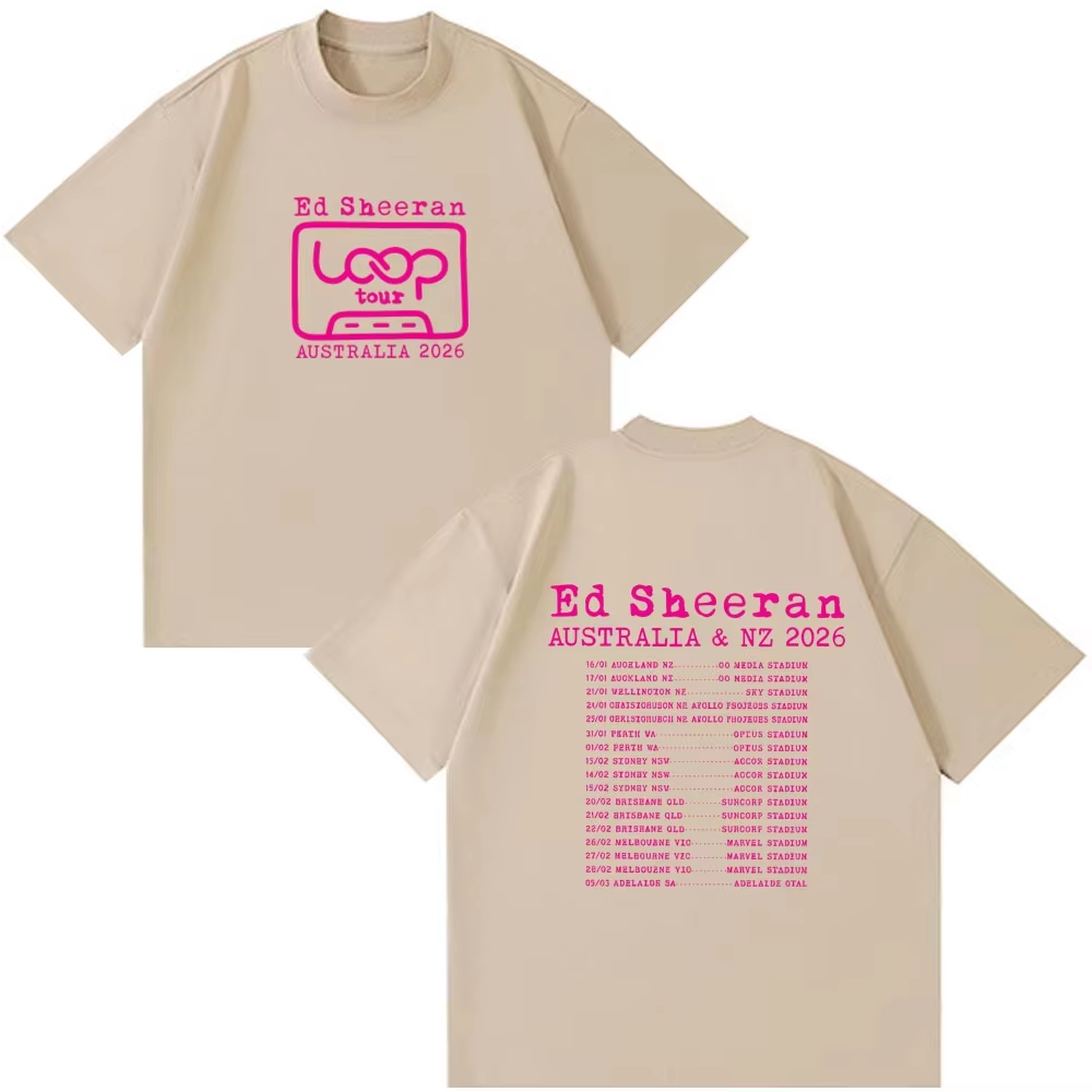 Ed Sheeran Loop Tour Australia - Summer Clothing Australia ulasan dan harga