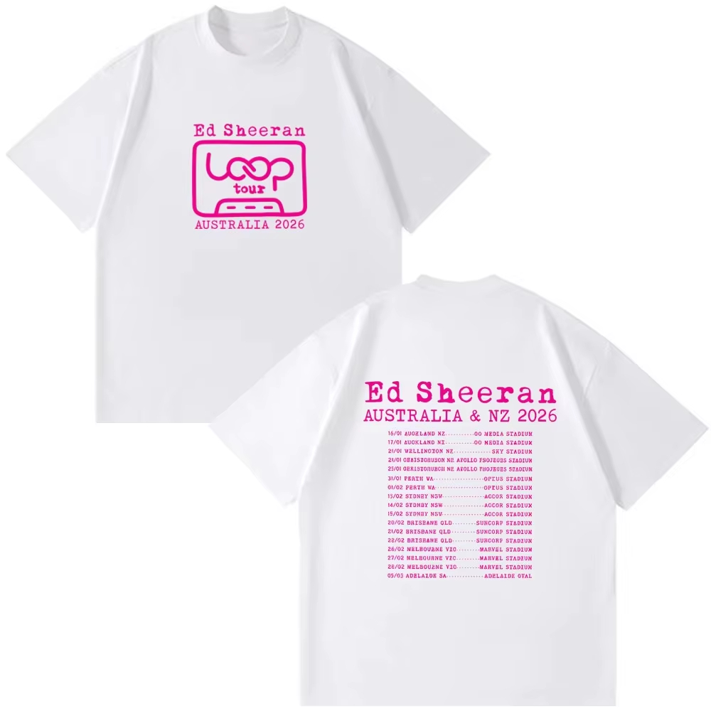 Ed Sheeran Loop Tour Australia - Summer Clothing Australia ulasan dan harga