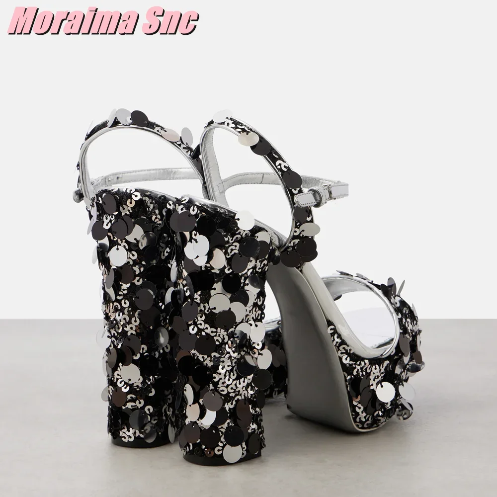 Sandal Platform Berpayet Bling - Summer Cloth ulasan dan harga