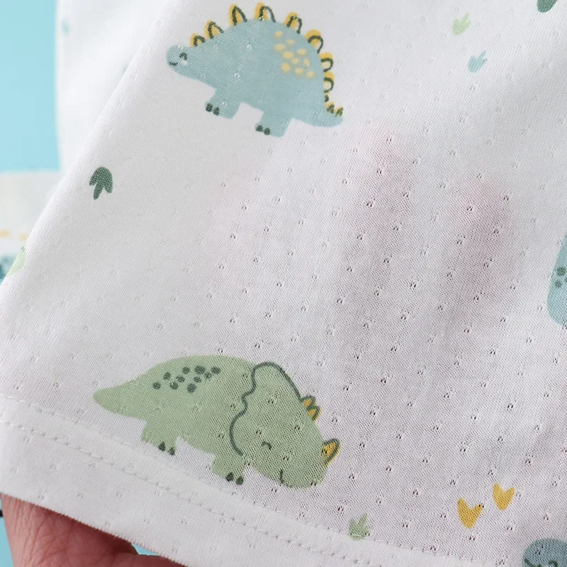 Setelan Rompi Katun Bambu Anak - Summer Clothing Baby Girl ulasan dan harga