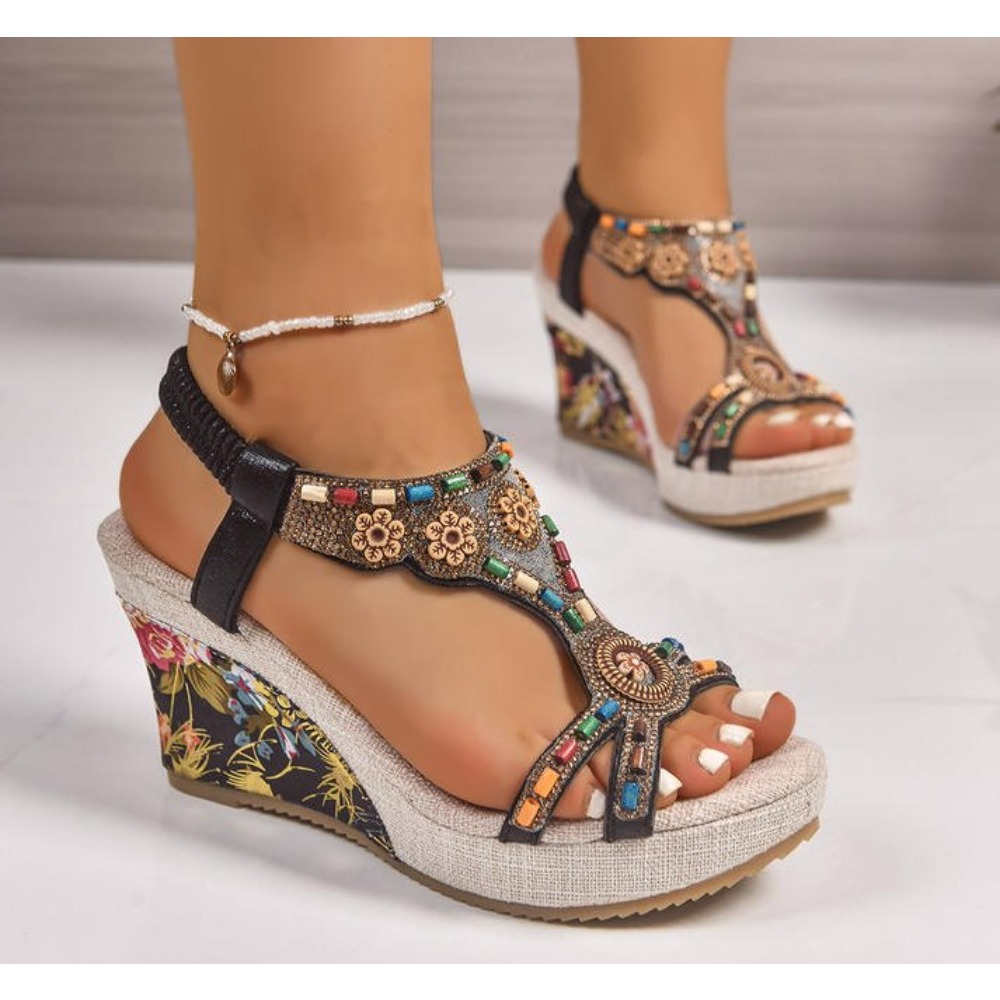 Sandal Wanita Kulit Musim Pana - Summer Clothing Dress ulasan dan harga
