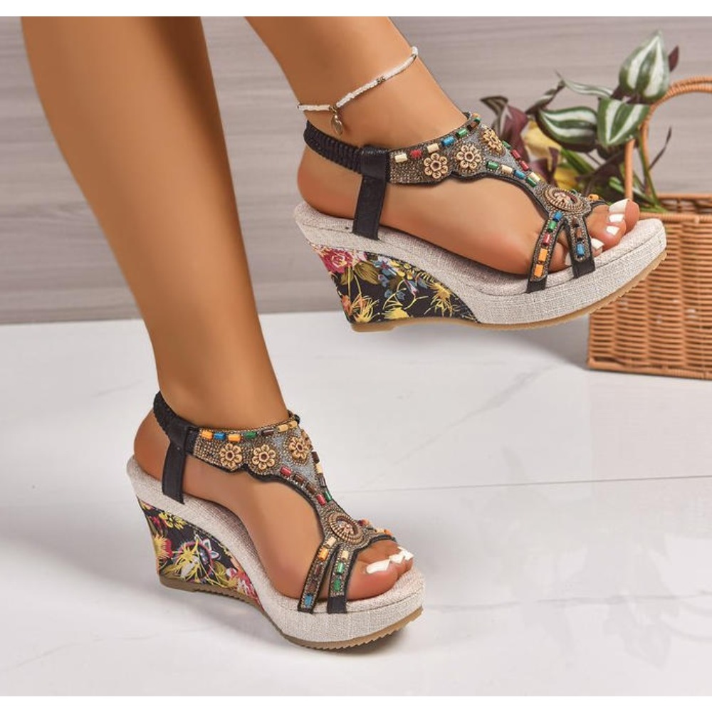 Sandal Wanita Kulit Musim Pana - Summer Clothing Dress ulasan dan harga