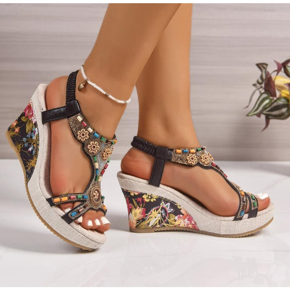 Sandal Wanita Kulit Musim Pana - Summer Clothing Dress ulasan dan harga