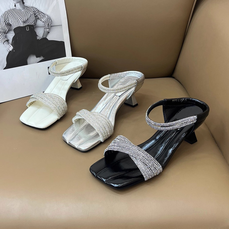Sandal Wanita Tali Sempit Berl - Summer Cloth ulasan dan harga