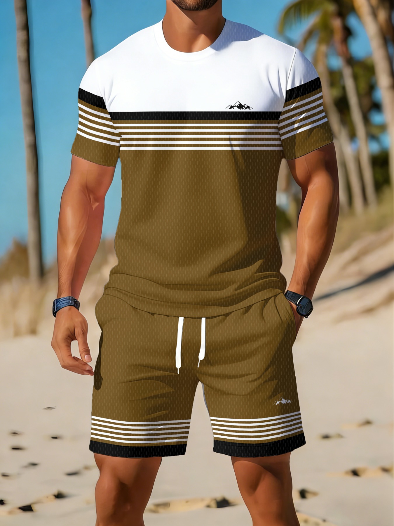 Setelan Kaos dan Celana Pendek - Summer Clothing Pieces ulasan dan harga