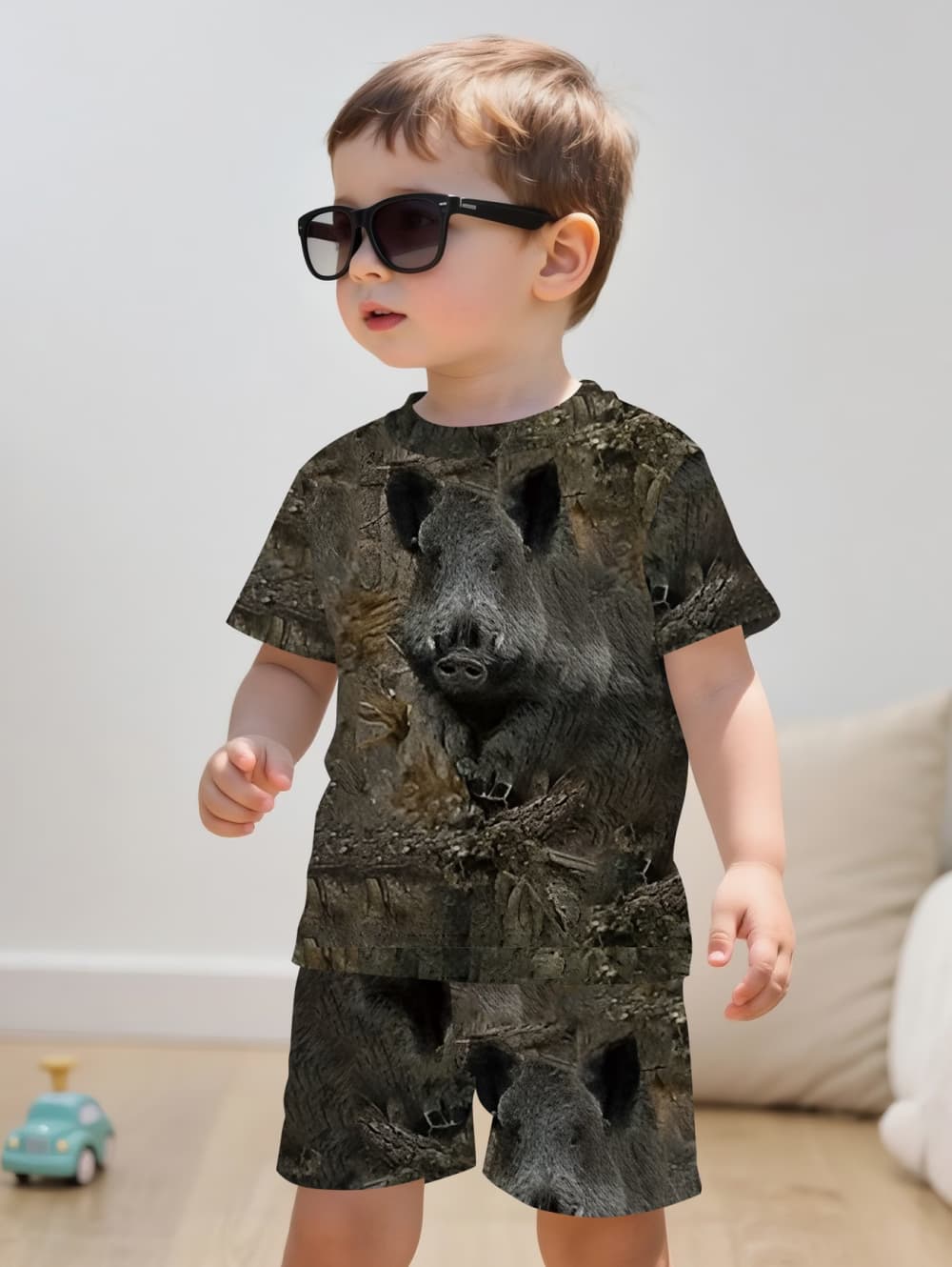 Setelan Berburu Kamuflase Anak - Summer Clothing List ulasan dan harga