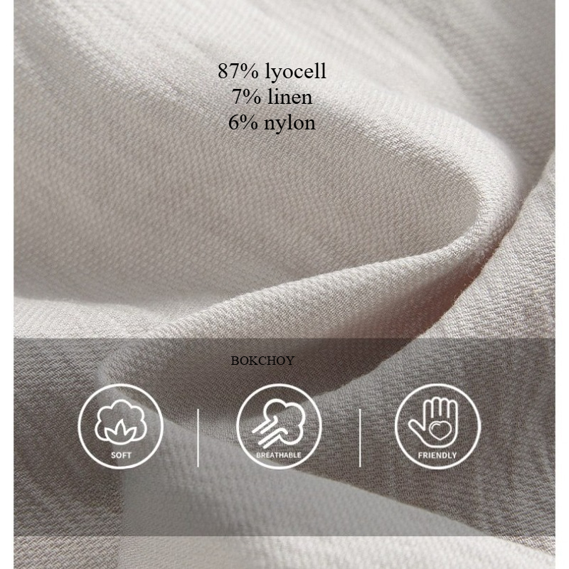 Celana Kasual Linen Tipis Baru - Summer Clothing Men Linen ulasan dan harga