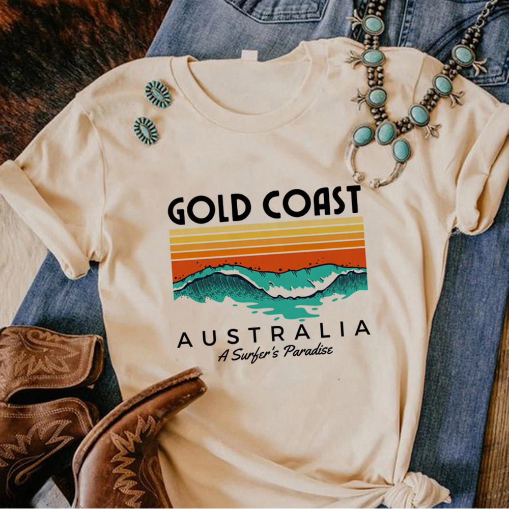 Kaus Australia kaus wanita ani - Summer Clothing Australia ulasan dan harga