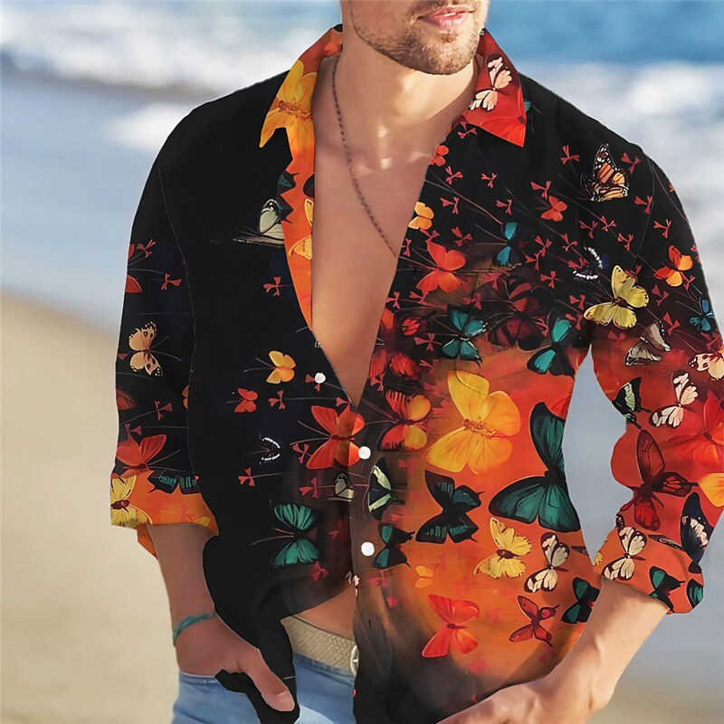 2023 Kemeja Pria Tren Mode Pol - Summer Rose Clothing ulasan dan harga