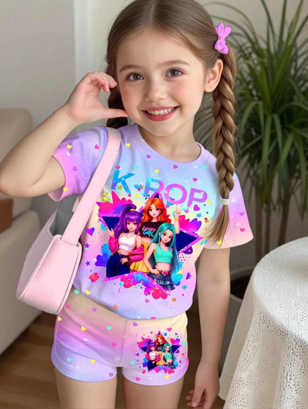 Setelan Kaos dan Celana Kartun - Summer Clothing List ulasan dan harga