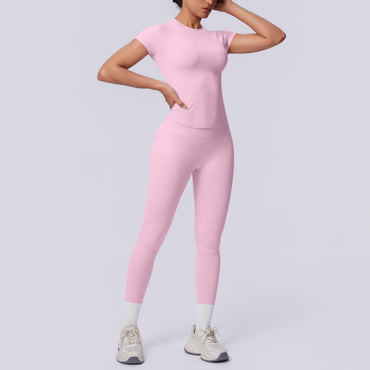 Rooftrellen Set Yoga Baru 2PCS - Summer Yoga Clothing ulasan dan harga