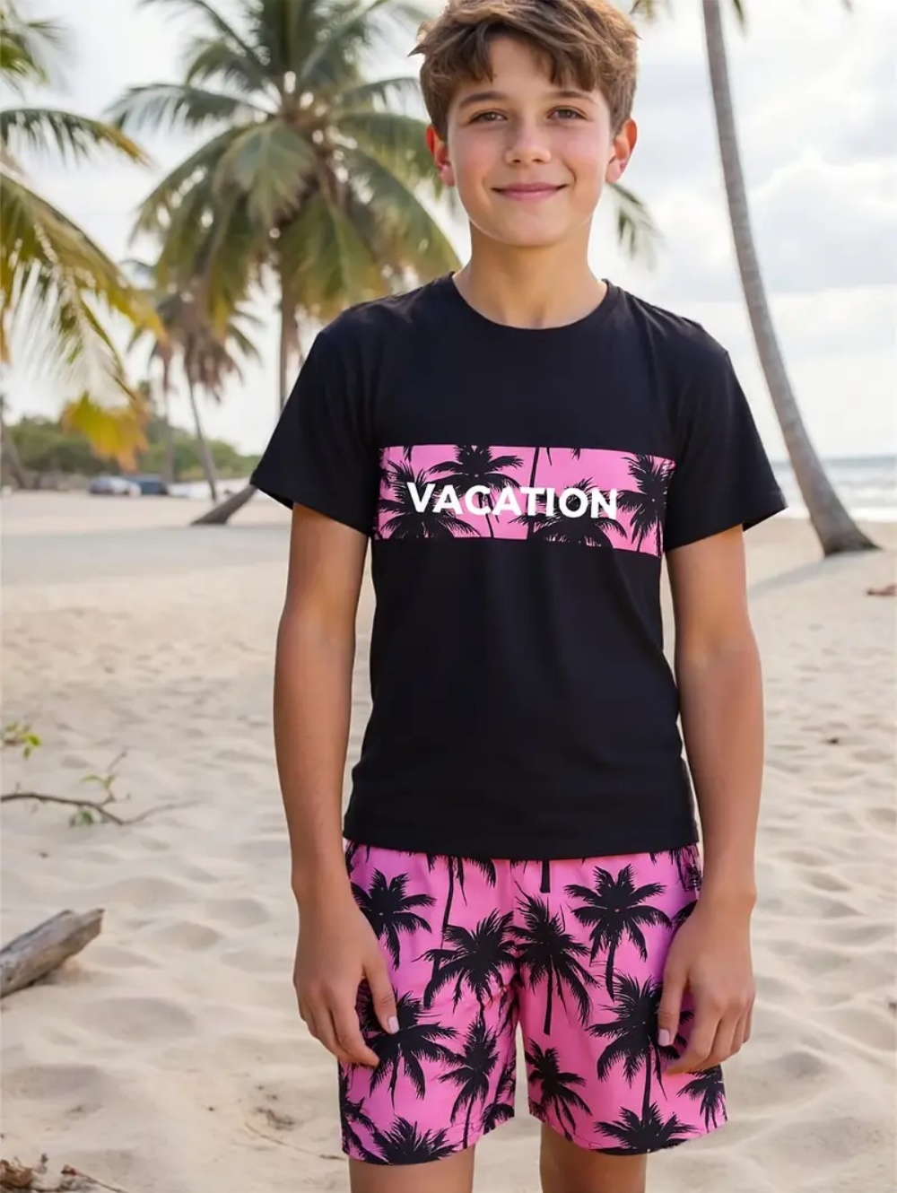 Set Anak-anak Hawaii Setelan K - Summer Clothing List ulasan dan harga