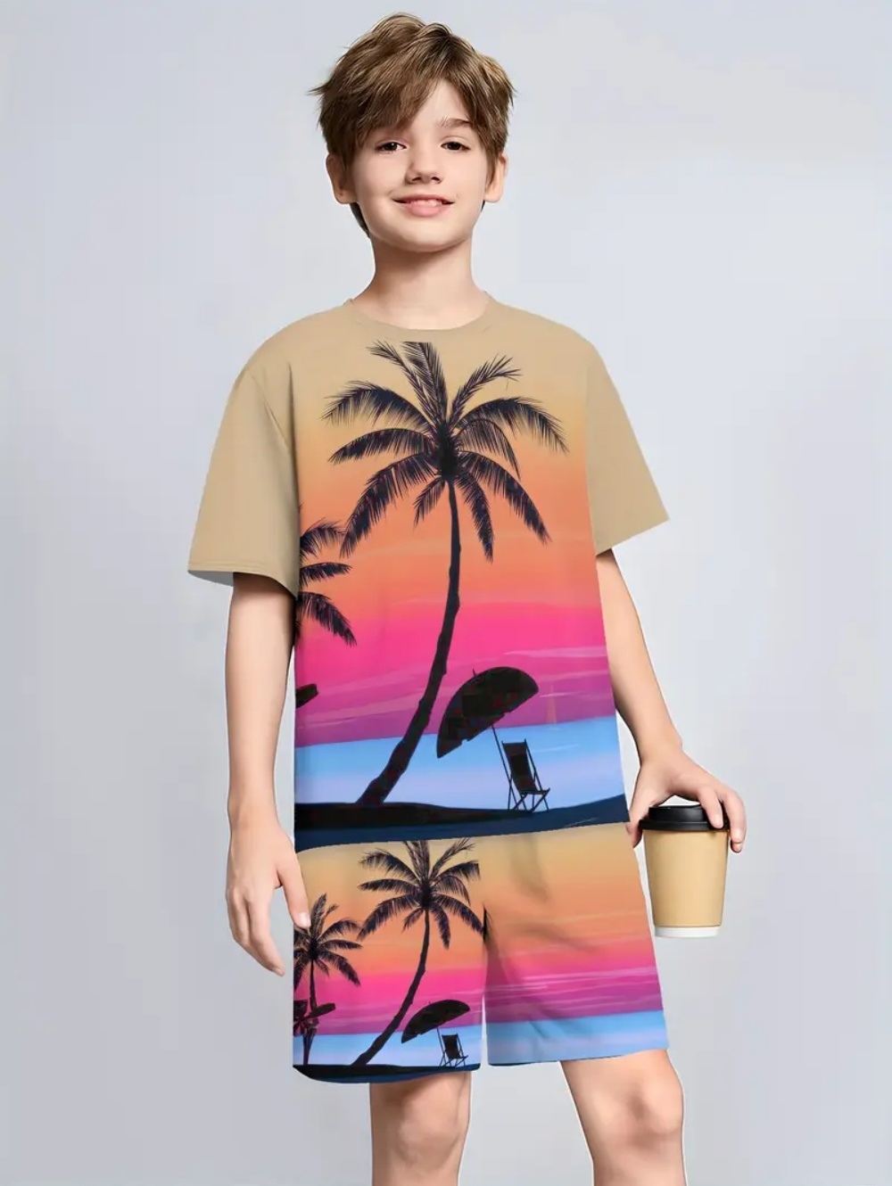 Set Anak-anak Hawaii Setelan K - Summer Clothing List ulasan dan harga