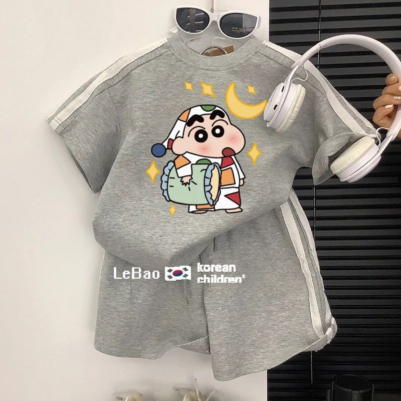Setelan Olahraga Anak Motif Cr - Summer Away Clothing ulasan dan harga