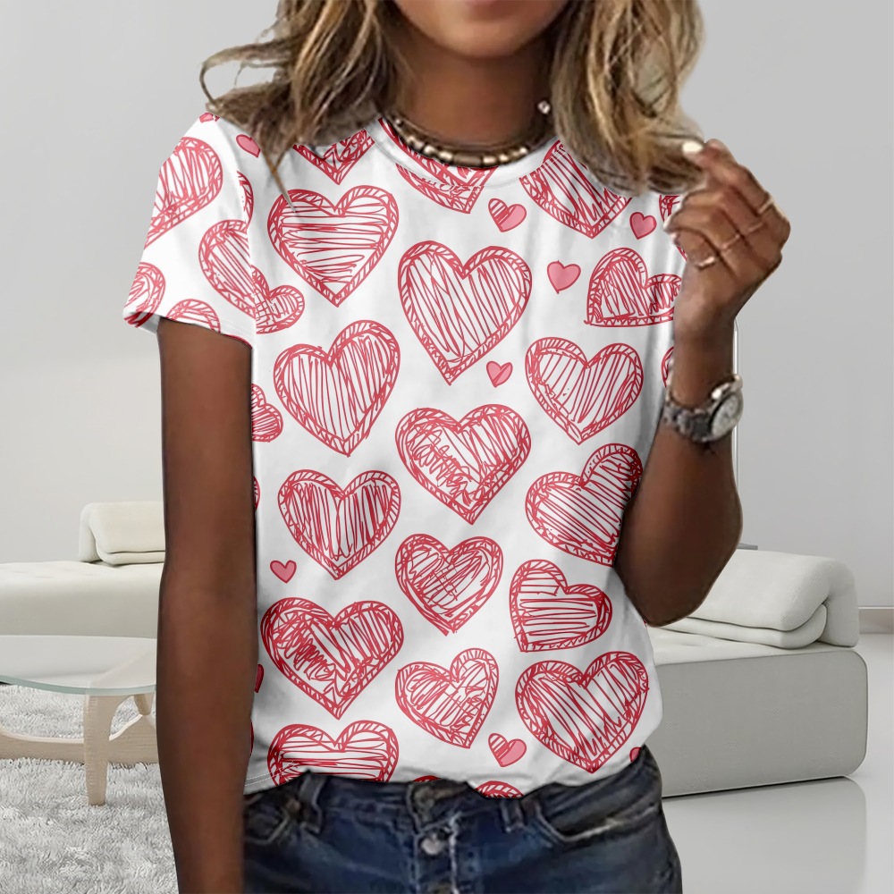 Kaus Gambar Cetak 3D Flamingo  - Summer Rose Clothing ulasan dan harga